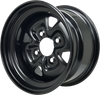 MOOSE OFFROAD Steel Wheel - Front/Rear - Black - 12x7 - 4/110 - 2+5 MO12070240