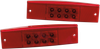 MOOSE OFFROAD Taillights - LED - Ranger Mid - Red 100-2350-PU