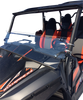 MOOSE OFFROAD Full Folding Windshield - Wolverine LEMA100-0042