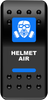 MOOSE OFFROAD Rocker Switch - Helmet Air - Blue HMT-PWR