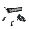 Baja Designs 2025 Polaris RZR Pro-R/S/XP OnX6+ 10in Light Bar Hood Mount Kit - Baja Amber
