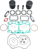 WISECO Piston Kit with Gaskets - 82.50 mm - 800R PTEK Engine Type - Ski-Doo SK1379