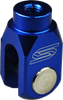 SCAR RACING Rear Brake Clevis - Blue - Suzuki/Yamaha BC101B