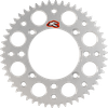 RENTHAL Rear Sprocket - Aluminum - 50 Tooth - Silver - Gas Gas/Husqvarna/KTM 518U-420-50GPSI