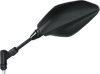 EMGO Mirror - Side View - Polygon - Black - Left 20-34932