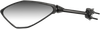 EMGO Mirror - Side View - Polygon - Black - Left 20-49302