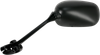 EMGO Mirror - Side View - Oval - Black - Left 20-97212