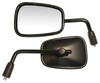 EMGO Mirror - OEM/Replacement - Side View - Rectangular - Black - Left - Each 20-29742
