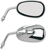 EMGO Mirror - 'Lil' Cruiser - Side View - Oval - Chrome - Right 20-86836