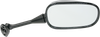 EMGO Mirror - Side View - Black/Carbon Fiber - Rectangle - Right - Honda 20-35223
