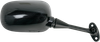 EMGO Mirror - Side View - Black/Carbon Fiber - Rectangle - Right - Honda 20-35223