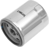 EMGO Oil Filter - Chrome - Buell/Harley-Davidson 10-82442