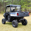 SEIZMIK Poly Rear Windshield - UV Resistant - Polaris - Ranger 50-55336KIT