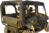 SEIZMIK Soft Doors - Middle/Rear Windows - Black/Clear - Honda - Pioneer 51-20983