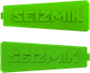 SEIZMIK Color Inserts - Strike Mirror - Green - Pair 56-18096