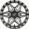 Split 6 Bdlk Wheel 15x6 4/137 5+1 (+38mm) Blk/Machined