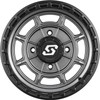 Rift Wheel 15x7 4/137 5+2 (+10mm) Carbon Grey
