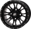Fusion Wheel 12x7 5+2 4/110 Gloss Black
