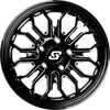 Onyx Wheel 15x7 4/137 +10mm Blk/Machined