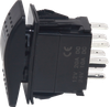 Lighted Rocker 3 Position Switch Blue