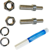 CUSTOM DYNAMICS Adapter - Mirror - Chrome - M8 x 1.25/M10 x 1.25 Right-Hand Thread/Left-Hand Thread CD-MIRADPT-03