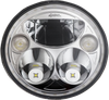 CUSTOM DYNAMICS Headlamp - 7" - TruBEAM® - Chrome - Chieftain CDTB-7-IF-C