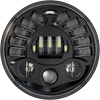 CUSTOM DYNAMICS 7" Adaptive Headlamp - Black PB-7A-IND-B