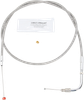 BARNETT Stainless Steel Throttle Cable - '96-'01 Touring 1023030017