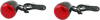 CUSTOM DYNAMICS ProBEAM® Universal Turn Signals - Gloss Black/Red PB-UNV-RTS-RR-B
