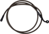 BARNETT Brake Line - Upper - Carbon Coat w/ Black Fittings - +6" 25430511346