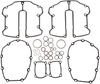 COMETIC Cam Change Gasket Kit - '17-'24 M8 C10178-FP