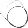 BARNETT Black Vinyl Clutch Cable - +6" - Victory 101-85-10010-06