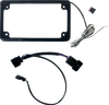 CUSTOM DYNAMICS Lighted License Plate Frame - Gloss Black - Talon CD-LPF-TAL22