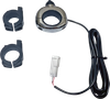 CUSTOM DYNAMICS On/Off Switch - Push-Button - Chrome - Universal CD-AUX-UNV-C