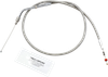BARNETT Stainless Steel Idle Cable - '96-'06 Sportster 1023040021