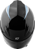 Ff 49 Syth Helmet Black/Silver Blue Md