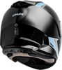 Ff 49 Syth Helmet Black/Silver Blue Sm
