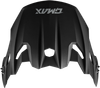 Mx 96 Solid Helmets Visor Matte Black