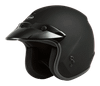 Youth Of 2y Open Face Helmet Matte Black Ym