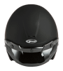Youth Of 2y Open Face Helmet Matte Black Ym