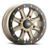 ITP Inertia Beadlock 15x7 / 4x137 BP / 40mm Offset Bronze w/ Black Ring Wheel