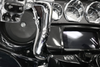 FAT BAGGERS INC. EZ Install Upper Clutch Cable - FLH/FLT - +8" - Braided Stainless Steel/Chrome 118008-C