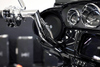 FAT BAGGERS INC. EZ Install Upper Clutch Cable - FLHX/FLTR - +6" - Braided Stainless Steel/Chrome 108006-C