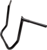 FAT BAGGERS INC. 1-1/4" EZ Install Pointed Top Handlebar - 16" - Black 905016-B