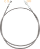 FAT BAGGERS INC. EZ Install Brake Line - 60" - Stainless Steel Braid 120060