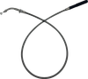 FAT BAGGERS INC. EZ Install Upper Clutch Cable - FLHX/FLTR SE - +2" - Braided Stainless Steel 108002