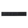 Wheel Weights 1/8 Oz Black 12 Pcs/48 Strips/Box