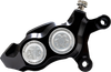 PERFORMANCE MACHINE (PM) Caliper - 137 X 4B - Right - Black Anodized with Clear Bore Caps 0053-2958-MC