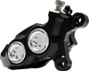 PERFORMANCE MACHINE (PM) Caliper - 137 X 4B - Right - Black Anodized with Clear Bore Caps 0053-2958-MC