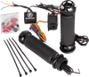 PERFORMANCE MACHINE (PM) Apex Heated Grips - TBW - Contrast Cut 0063-2093-BM